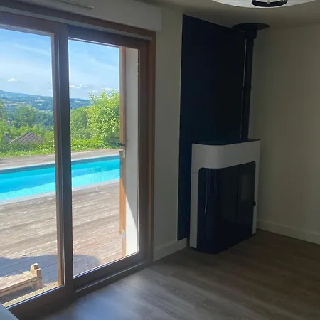 Beautiful With Pool And View Villa Attignat-Oncin